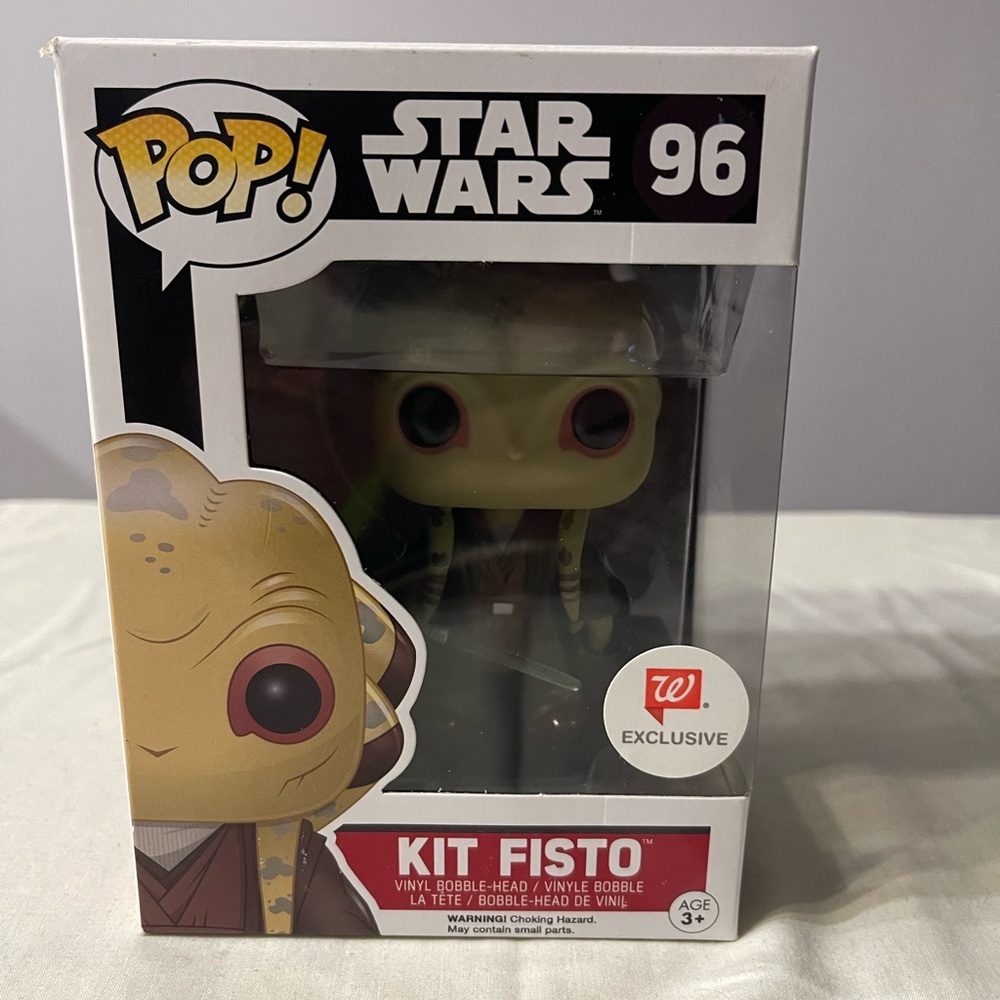 Star Wars 
Funko Pops
Kit Fisto #96